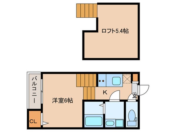 コンフォートうたたねの物件間取画像